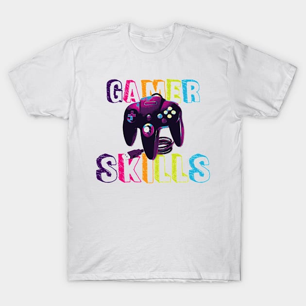 GAMERS SKILLS T-Shirt by ANIMEPEDIA